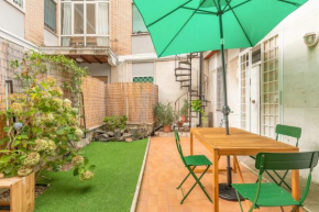 Casa con giardino privato